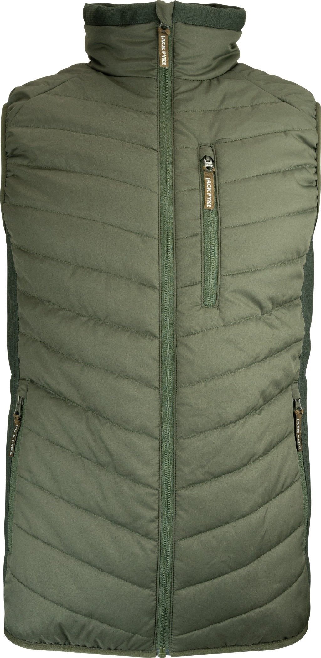Polaire Zippée Jack Pyke Mélange Quarter marron