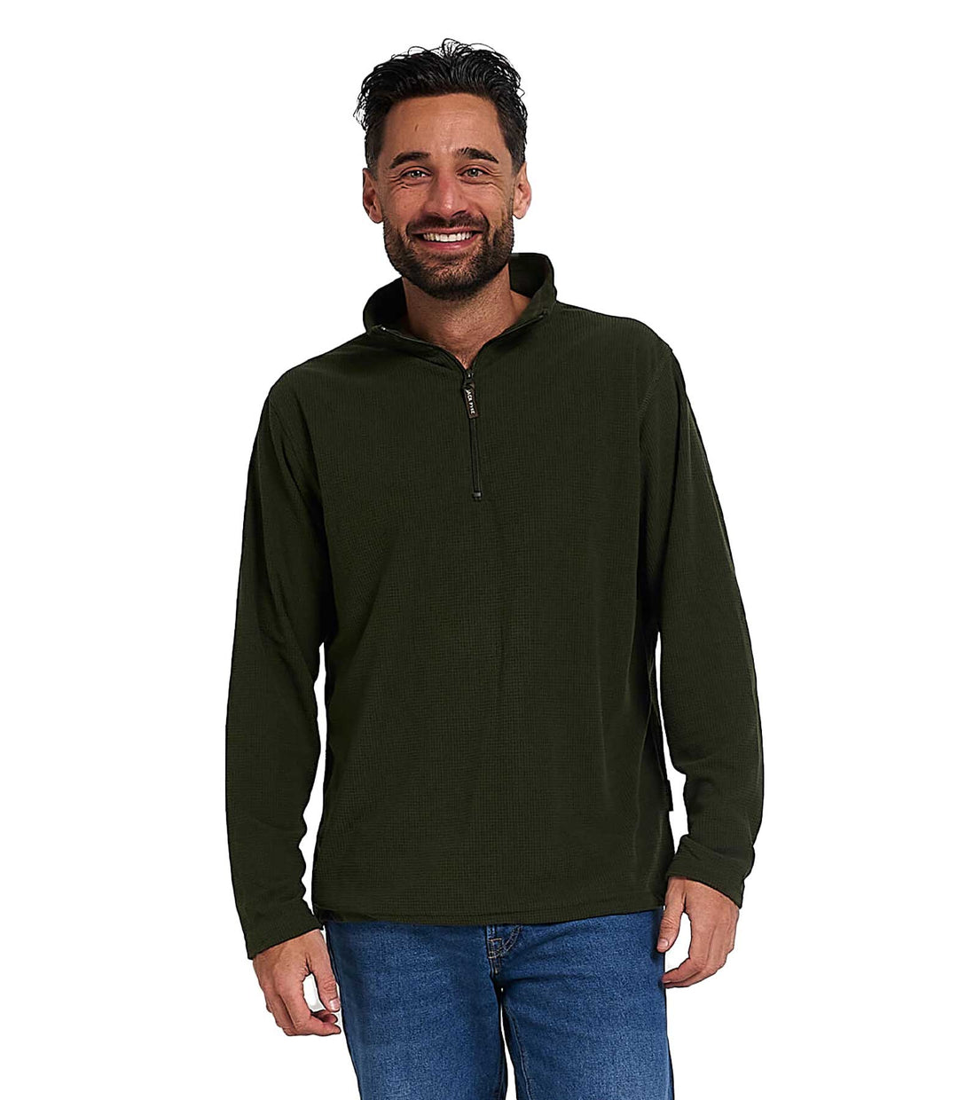 JACK PYKE Lightweight Fleece Top Green