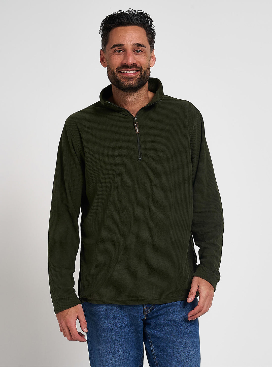 JACK PYKE Lightweight Fleece Top Green