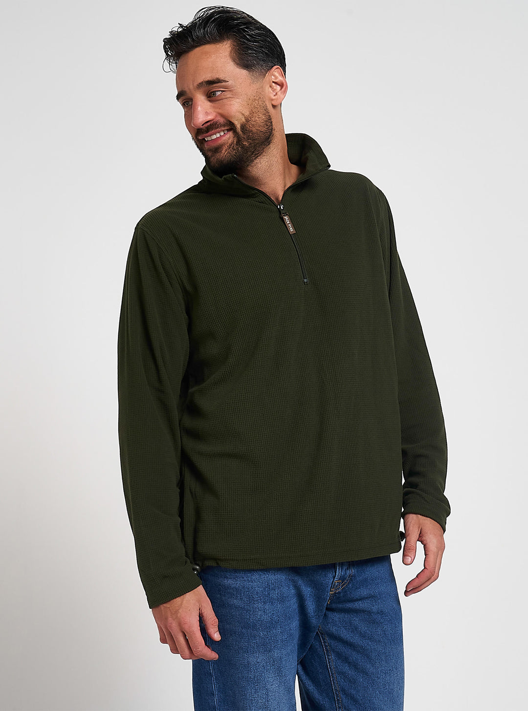 JACK PYKE Lightweight Fleece Top Green