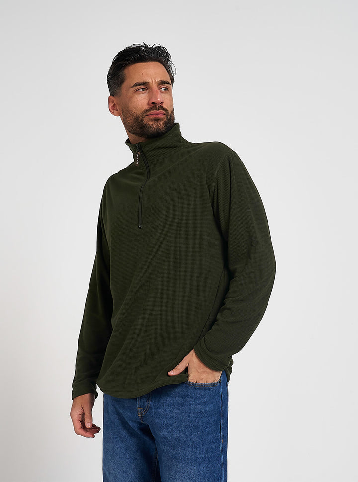 JACK PYKE Lightweight Fleece Top Green