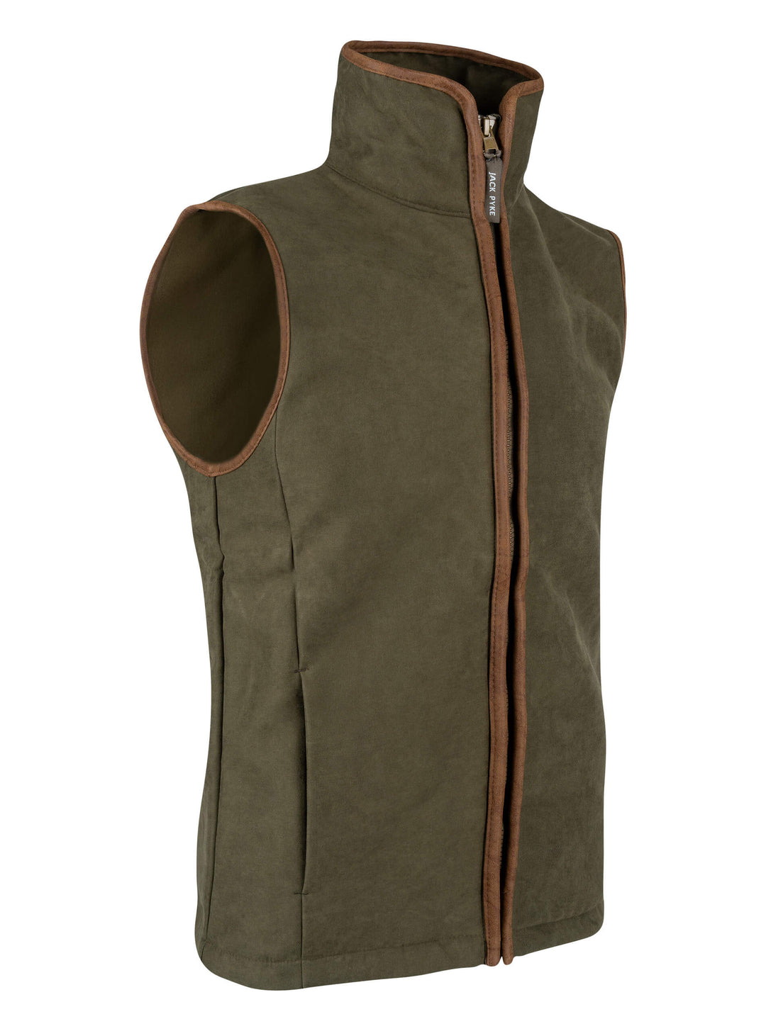 Jack Pyke Mens Technical Moleskin Gilet Dark Olive