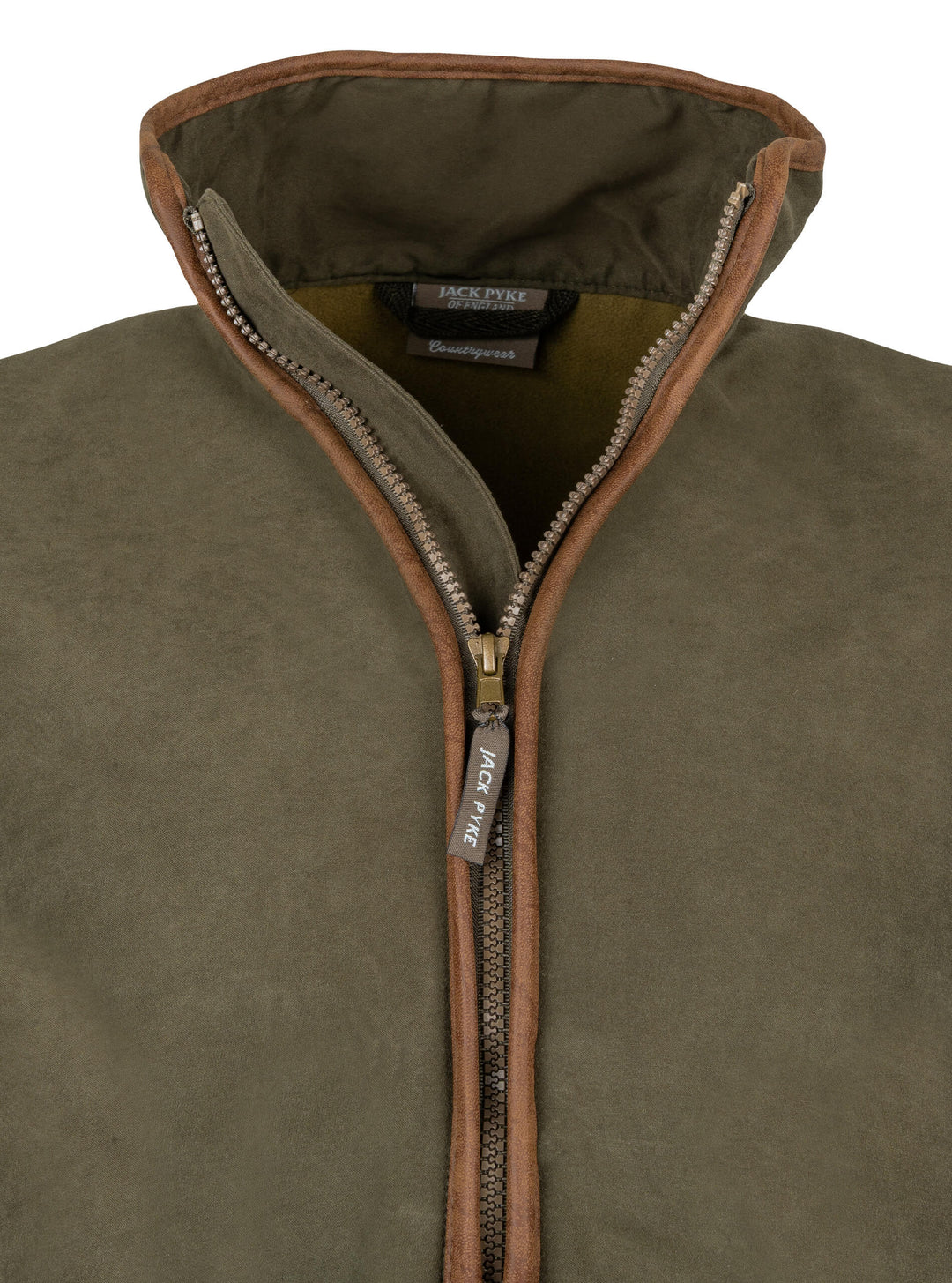 Jack Pyke Mens Technical Moleskin Gilet Dark Olive