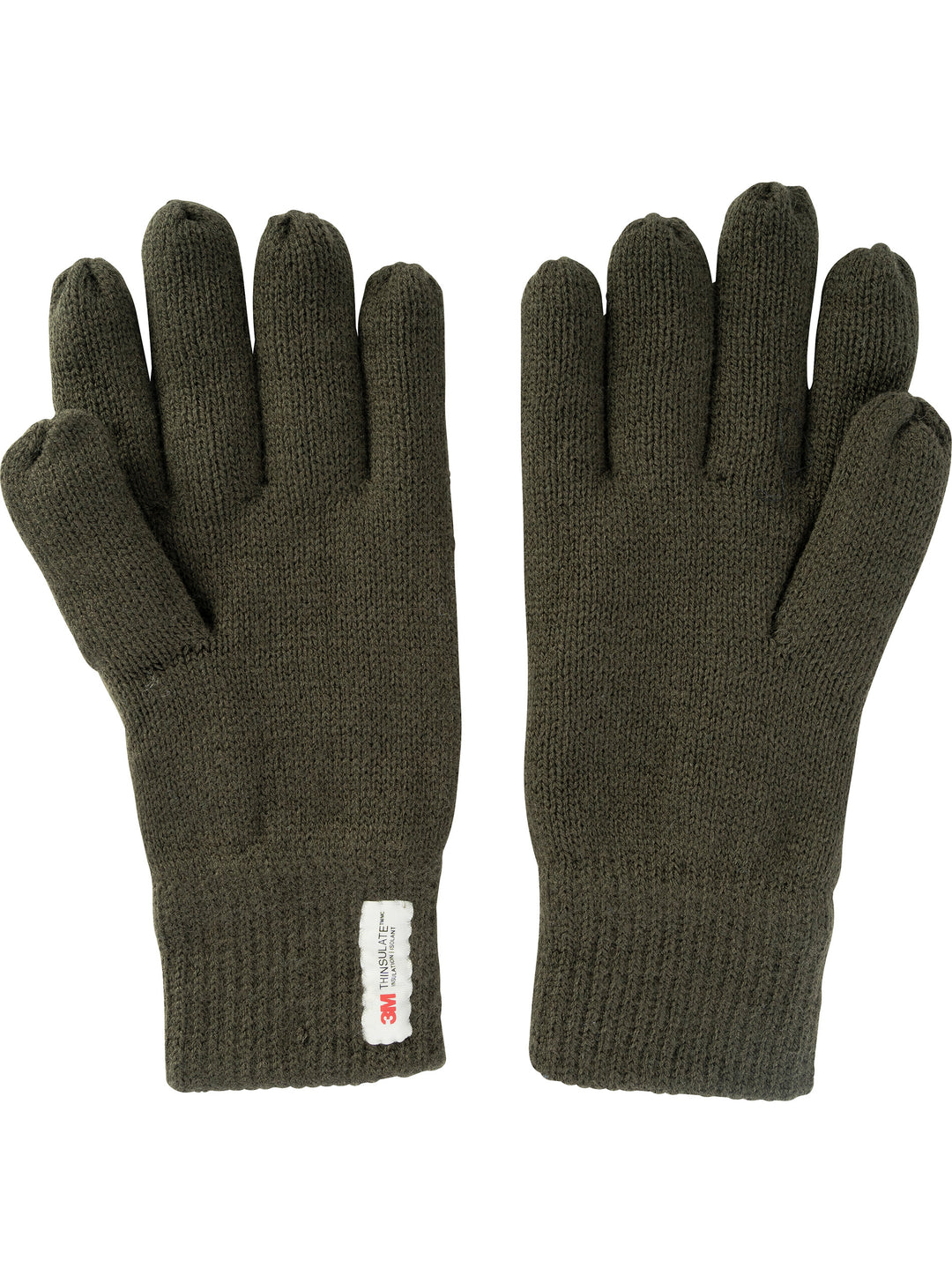 Jack Pyke Men’s Thinsulate Winter Gloves – Thermal Gloves with Moisture Wicking, Lightweight Full Finger Acrylic Gloves for Outdoor Work, Hiking, and Cold Weather – Olive Green
