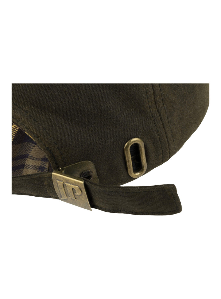 JACK PYKE Waxed Cotton Baseball Cap Green