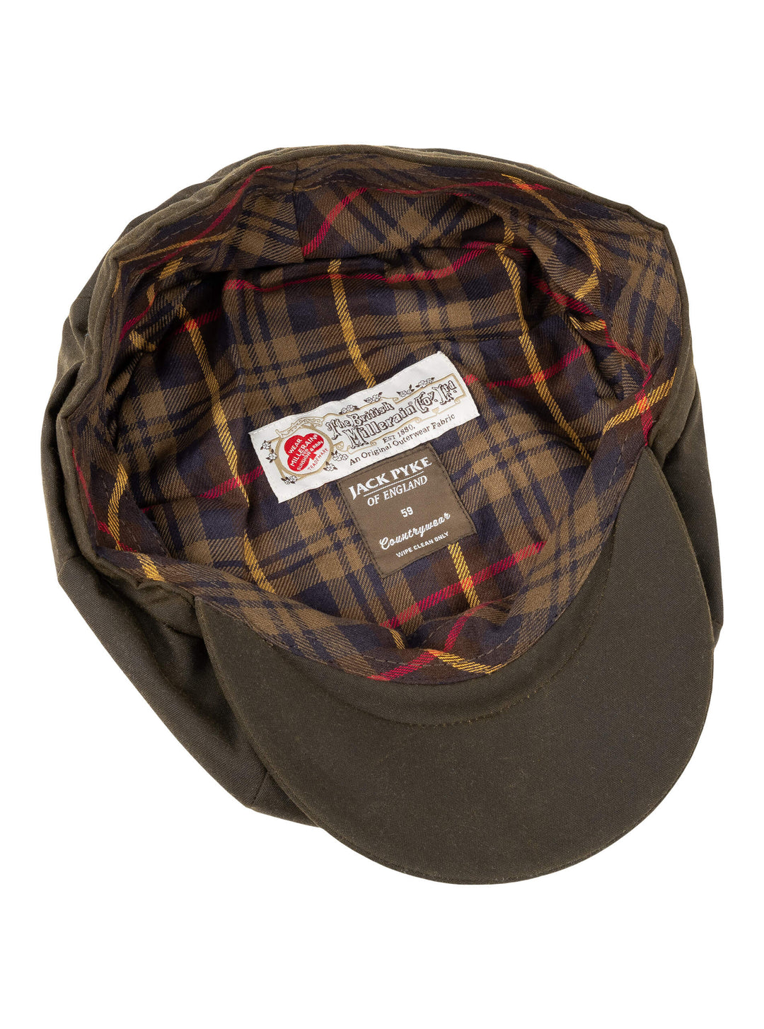JACK PYKE Wax Baker Boy Hat Green