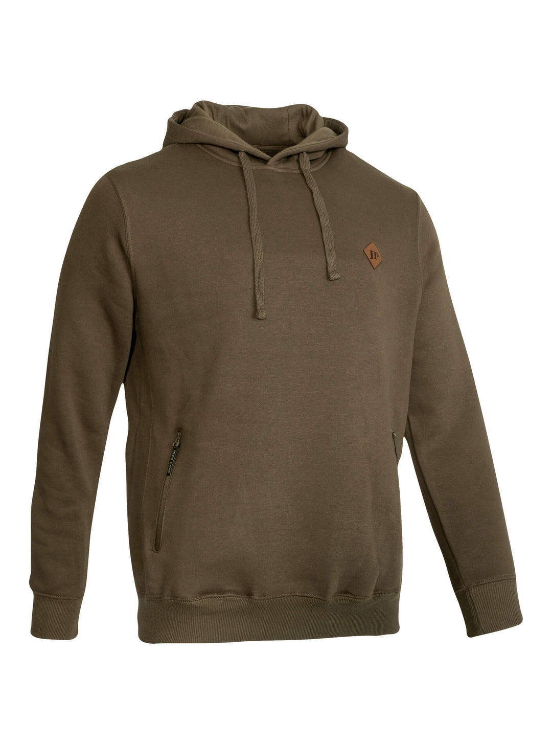 JACK PYKE Dalesman Mens Hoodie – Lightweight Polycotton Outdoor Hoodie with Zipped Pockets, Adjustable Hood and Cuffed Sleeves - Dark Olive