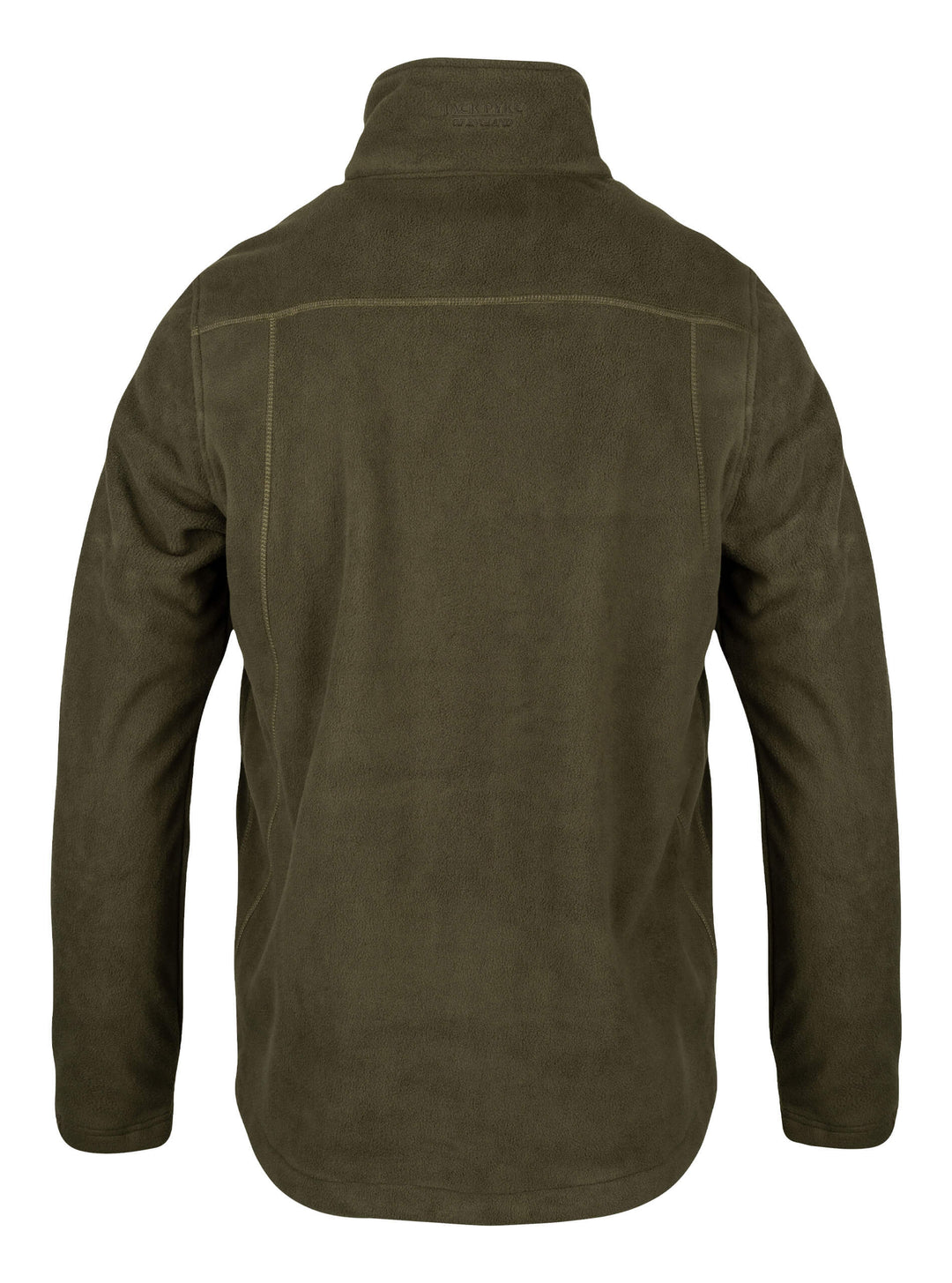JACK PYKE Mens Waterproof Fleece Jacket, Breathable Long Sleeve Fleece Top with Elasticated Waist, Adjustable Cuffs & Zipped Pockets, Ideal for Hiking, Hunting & Country Wear – Earth Green/Brown