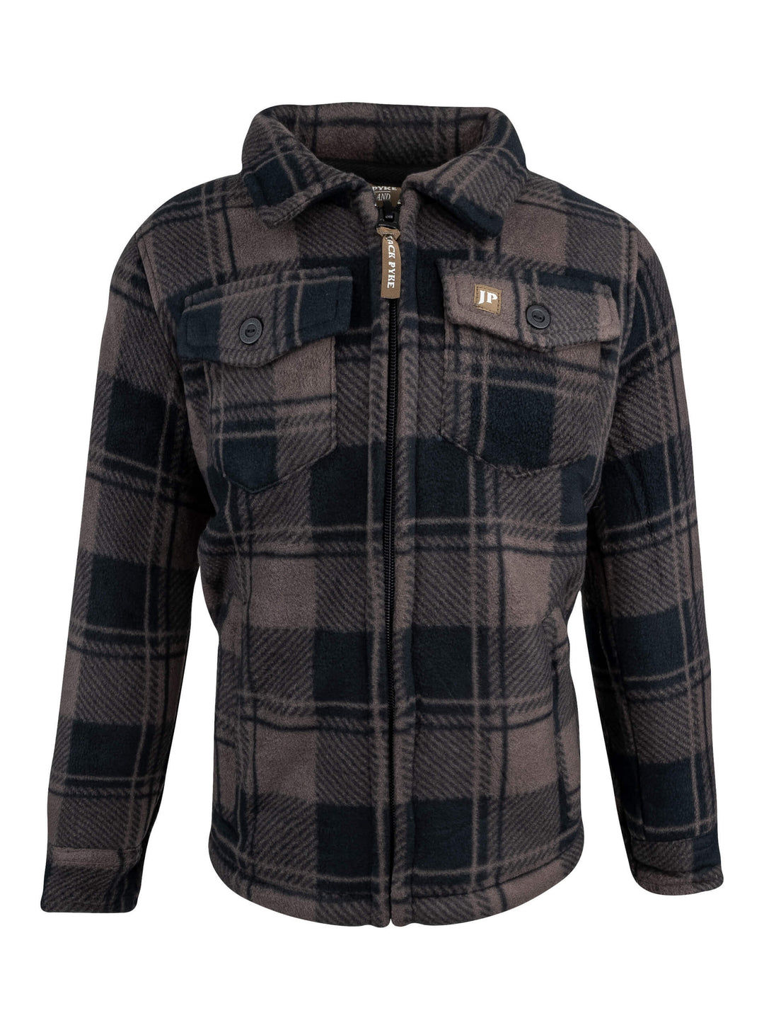 JACK PYKE Junior Tundra Check Shirt Brown