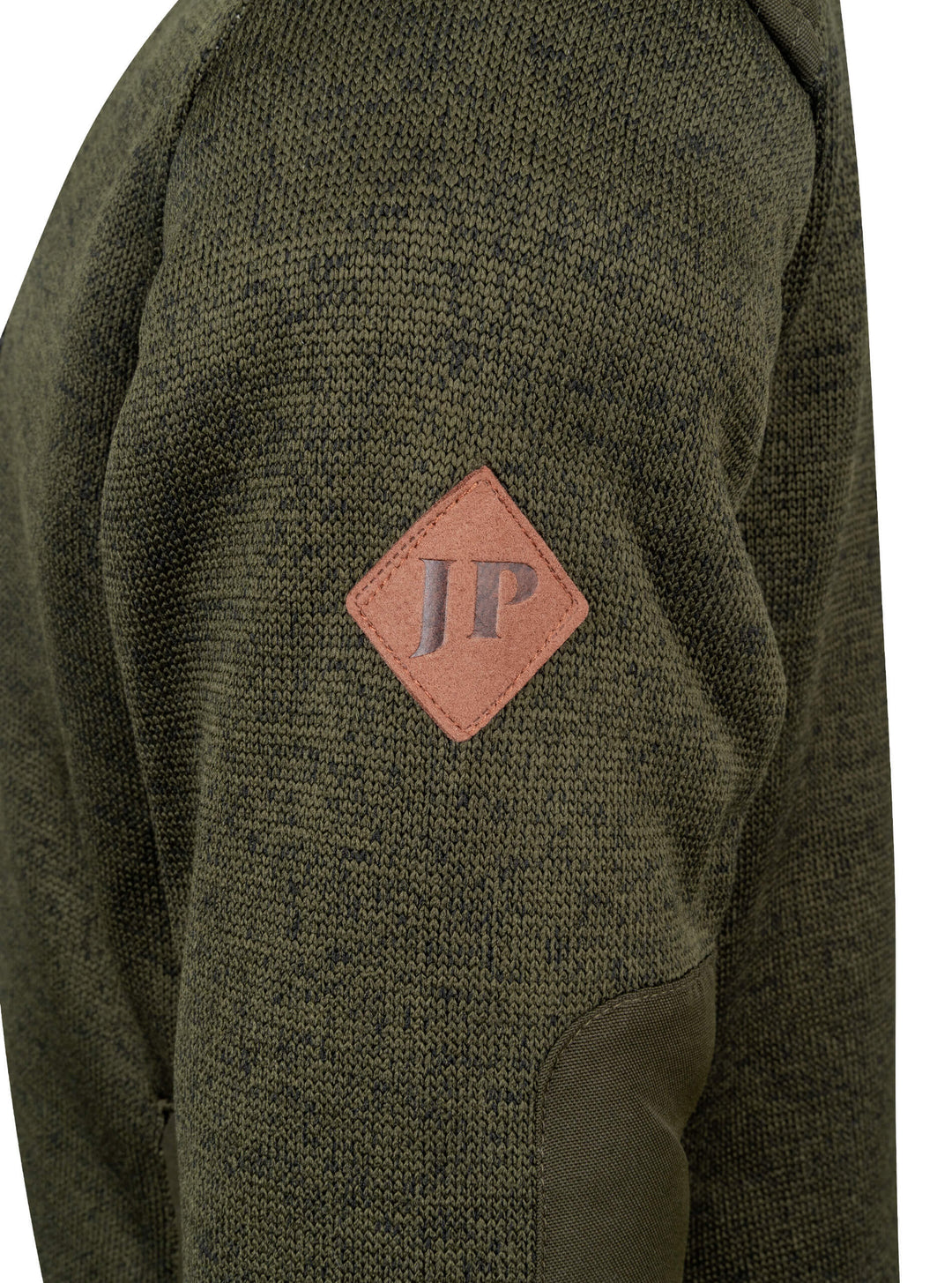 JACK PYKE Junior Scandinavian Fleece Jacket  – Warm Sherpa Lined Kids Fleece Jacket with Pockets – Boys and Girls Winter Jacket for Daily Use - Dark Olive