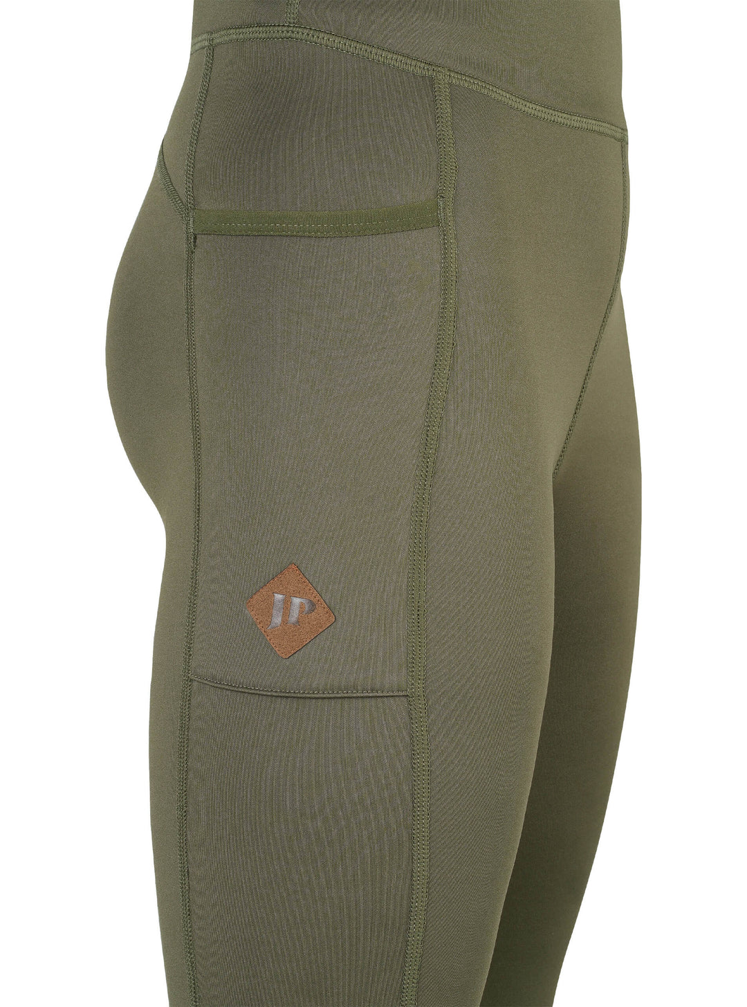 JACK PYKE Utility Ladies Leggings – Womens Leggings with High-Rise Stretch Fit, Thigh Pocket and Shirt Grip for Shooting, Dog Walking and Hiking