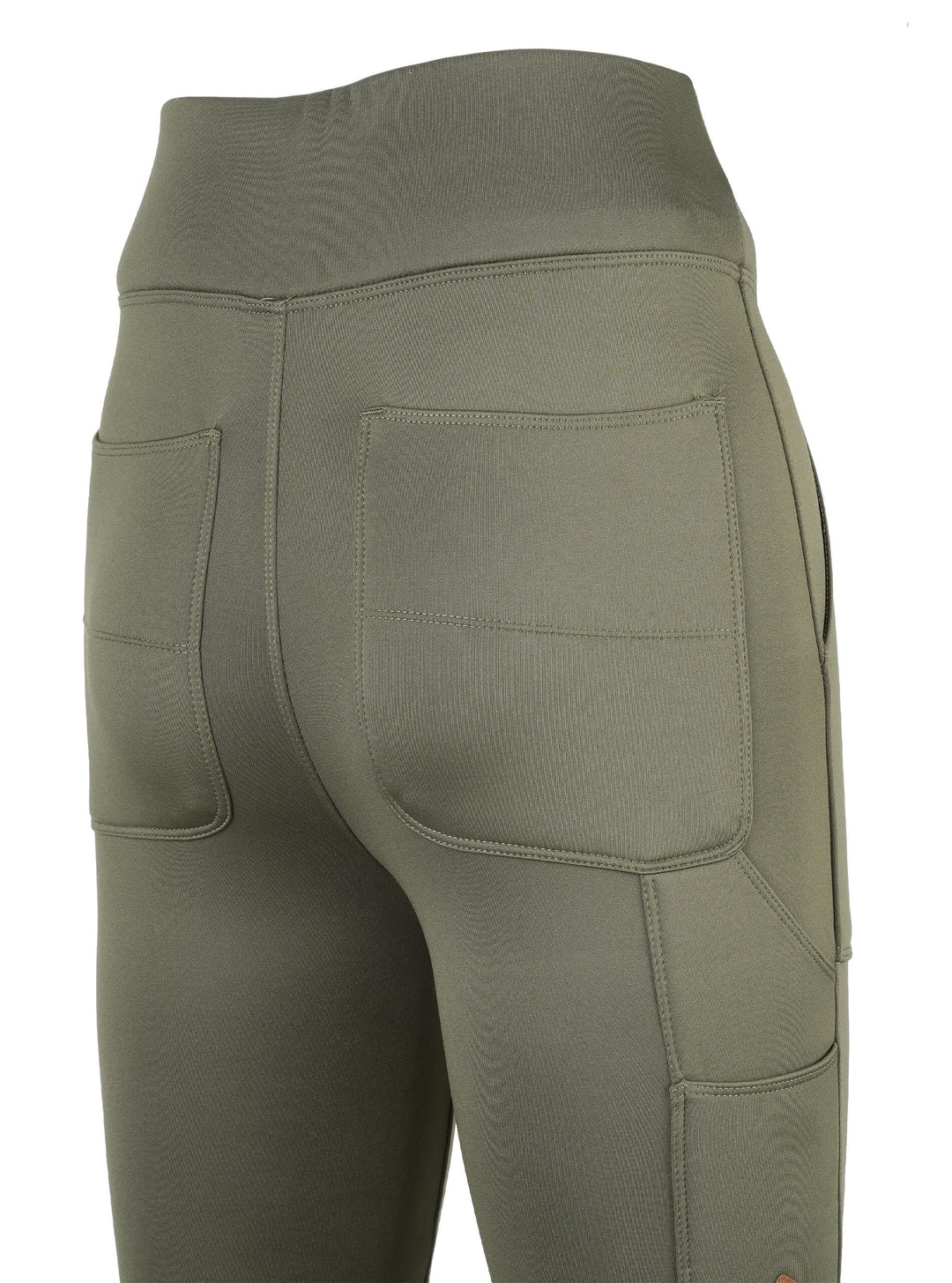 JACK PYKE Utility Women's Leggings – High-Rise Fleece-Lined with Reinforced Knees, Multiple Pockets, High Waisted Ladies Legging for Outdoor Work, Dog Walking and Hiking