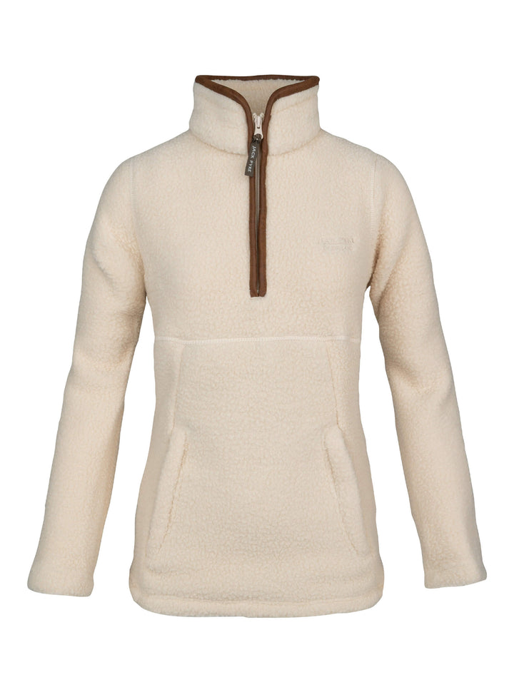 Jack Pyke Ladies Half Zip Sherpa Fleece Pullover