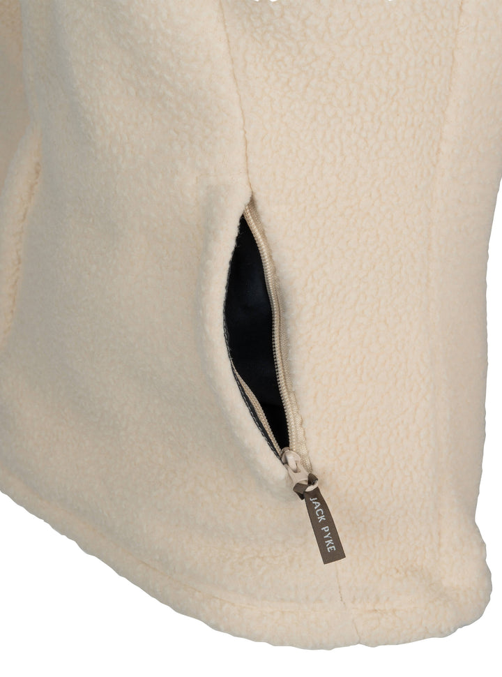 Jack Pyke Ladies Half Zip Sherpa Fleece Pullover