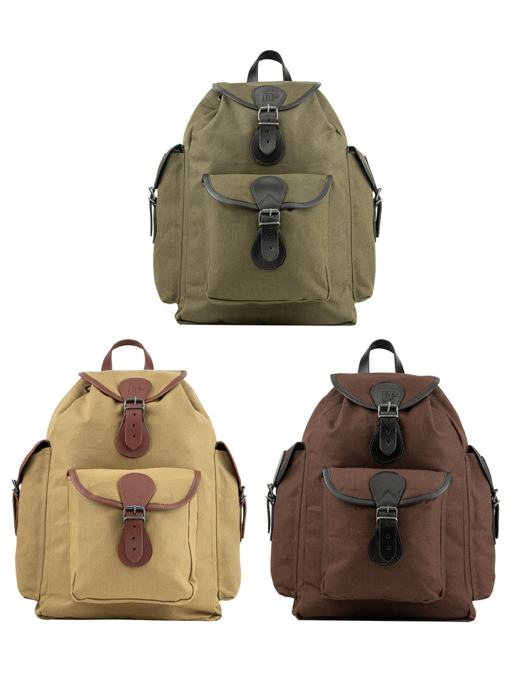 JACK PYKE Heavy Cotton Canvas Day Pack Bag