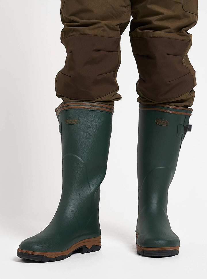 JACK PYKE Shires Wellington Boots Green