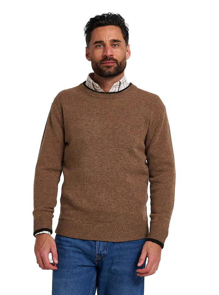 JACK PYKE 100% Lambswool Crew Neck Knitted Jumper