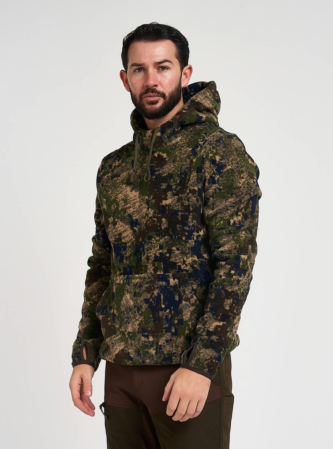 Jack Pyke Fieldman Fleece Hoodie for Men 250g – Warm, Lightweight, Water-Resistant  Outdoor Pullover  Hoodie with Drawstring Hood & Pocket – Perfect for Hunting, Fishing, Camping