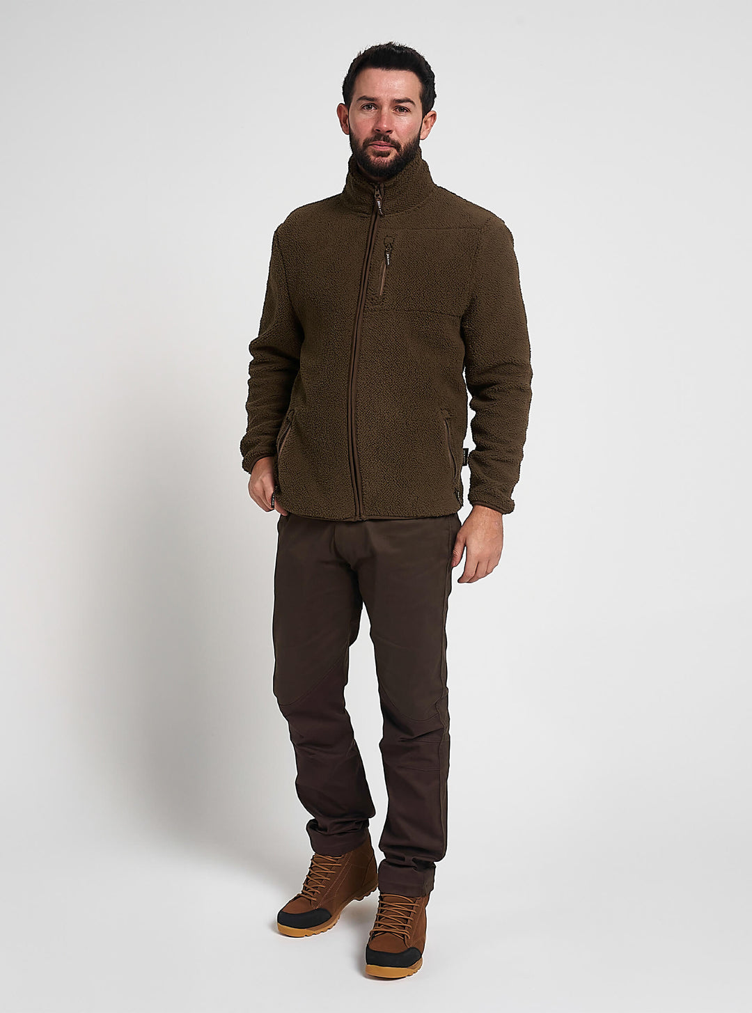 JACK PYKE Shires Zip Up Fleece Jacket Green