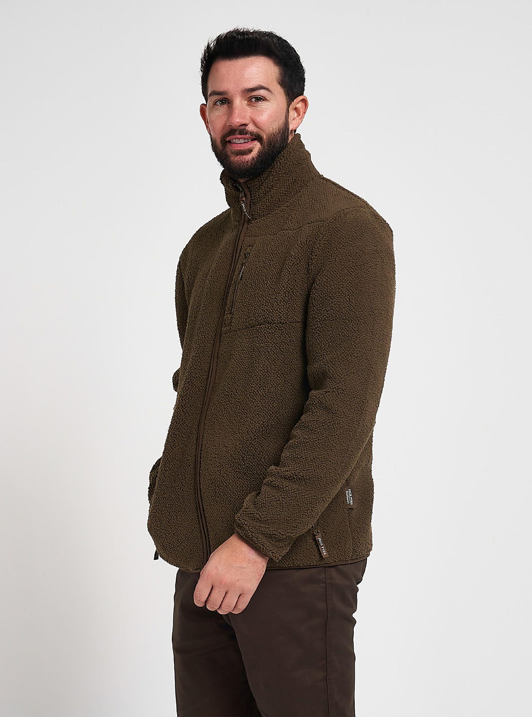 JACK PYKE Shires Zip Up Fleece Jacket Green