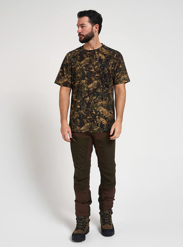 JACK PYKE Short Sleeve Crew Neck T-Shirt Digicam