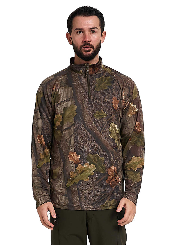 Jack Pyke Quick Wick Armour Long Sleeve Top English Oak Evolution