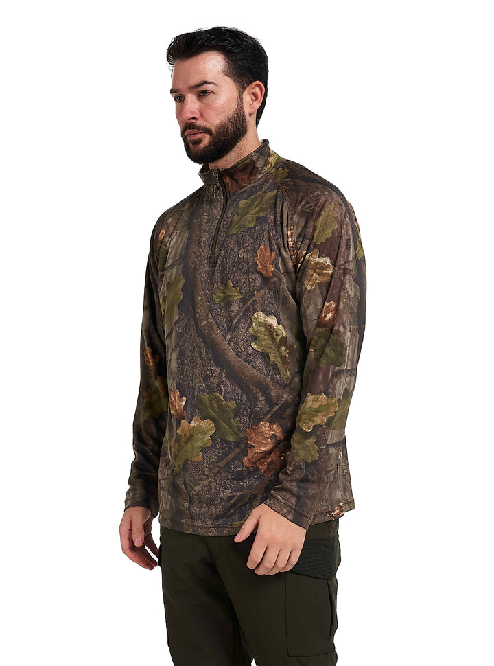Jack Pyke Quick Wick Armour Long Sleeve Top English Oak Evolution