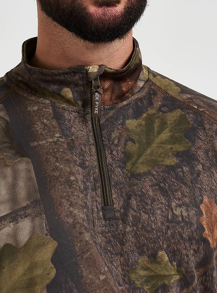 Jack Pyke Quick Wick Armour Long Sleeve Top English Oak Evolution