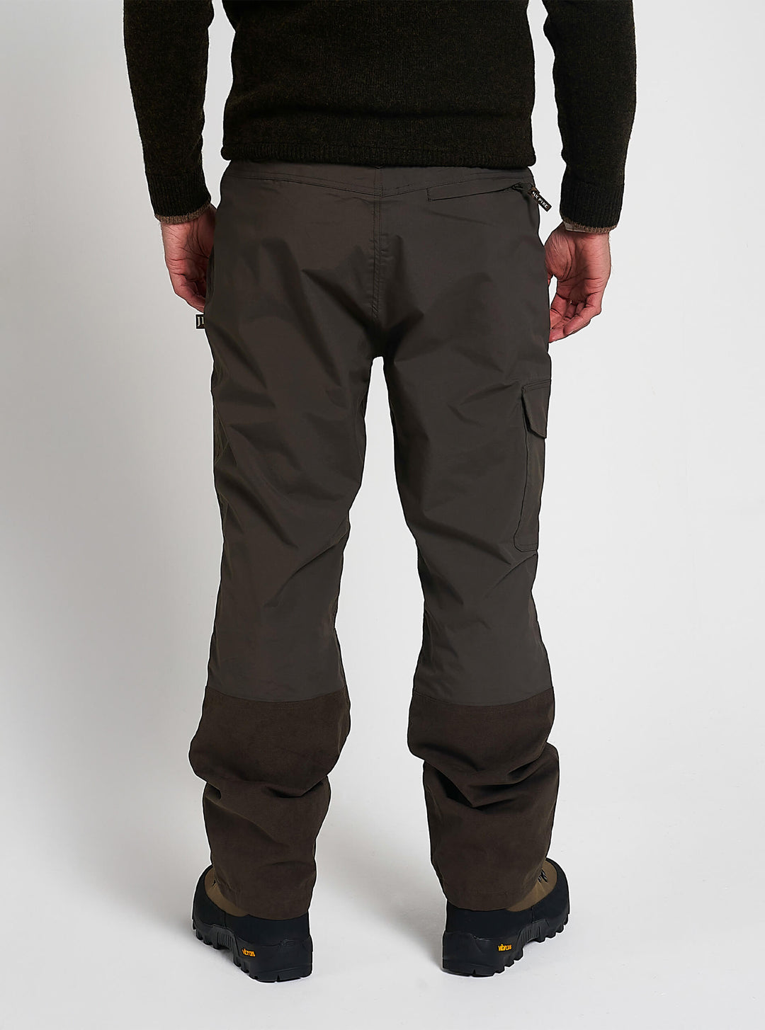 JACK PYKE Ashcombe Trousers - Adult Unisex Outdoor Trousers - Waterproof & Breathable with TPU Membrane Construction - 30-40" Waist - Olive Green/Brown