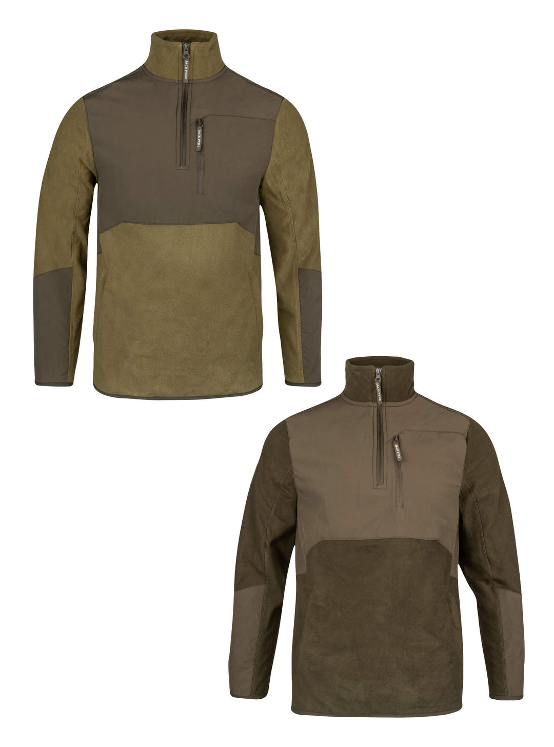 Pile BARTAVEL POLDER Mezza Zip Manica Lunga con toppa Setter Verde Pile BARTAVEL POLDER Mezza Zip Manica Lunga con toppa Setter Verde
