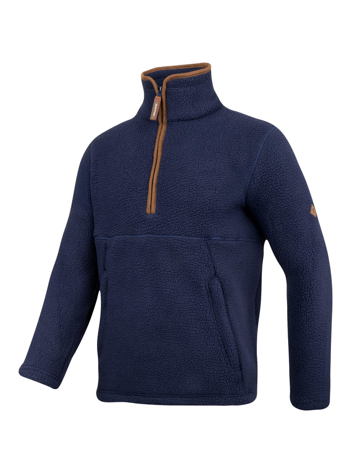 JACK PYKE Junior Half Zip Sherpa Fleece Pullover