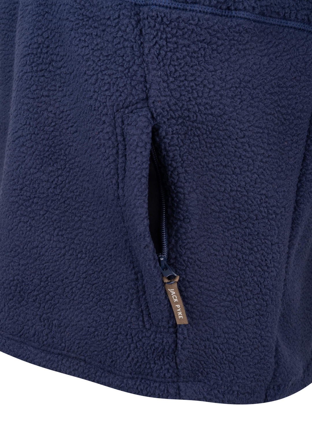 JACK PYKE Junior Half Zip Sherpa Fleece Pullover
