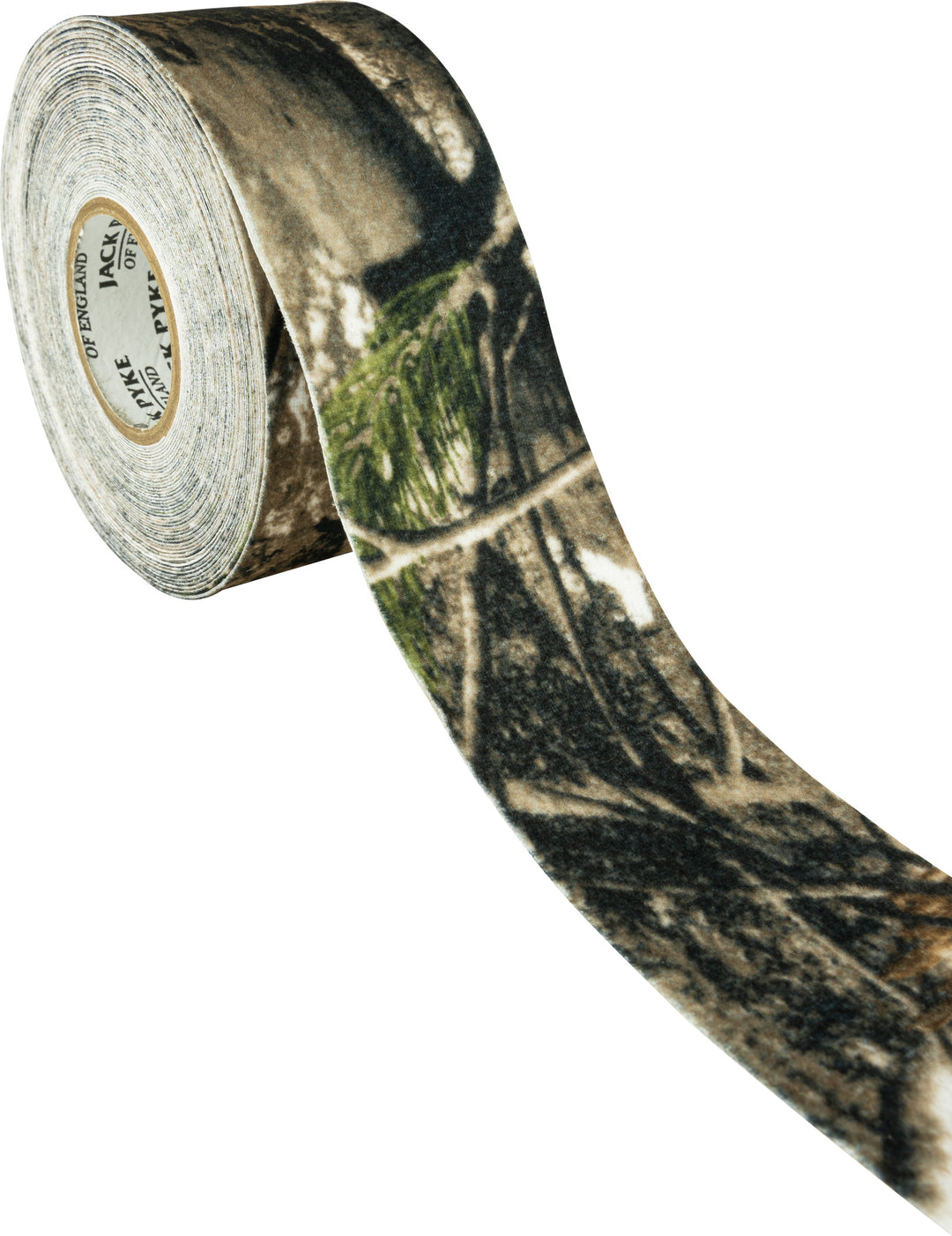 JACK PYKE Extra Strong Tough Tape Woodland Pattern Camouflage 5m Approximate