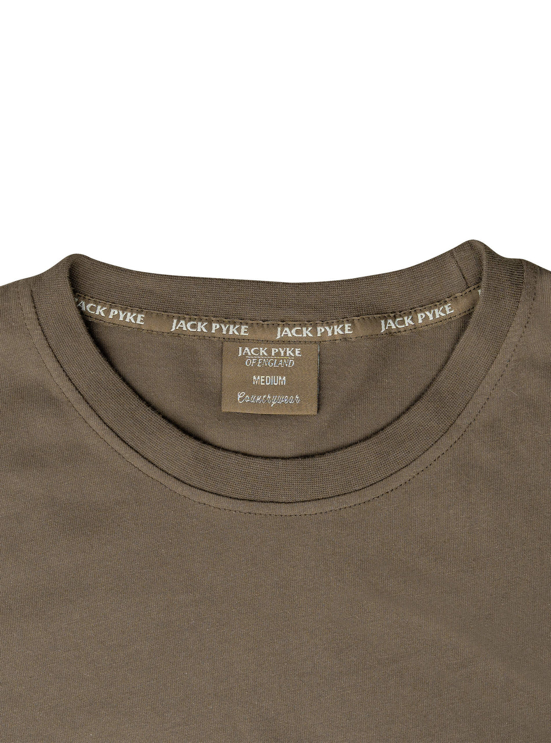 JACK PYKE Men’s Cotton T-Shirt - Soft Breathable Crew Neck Tee, Short Sleeve tshirt for Outdoors and Casual Wear - Green