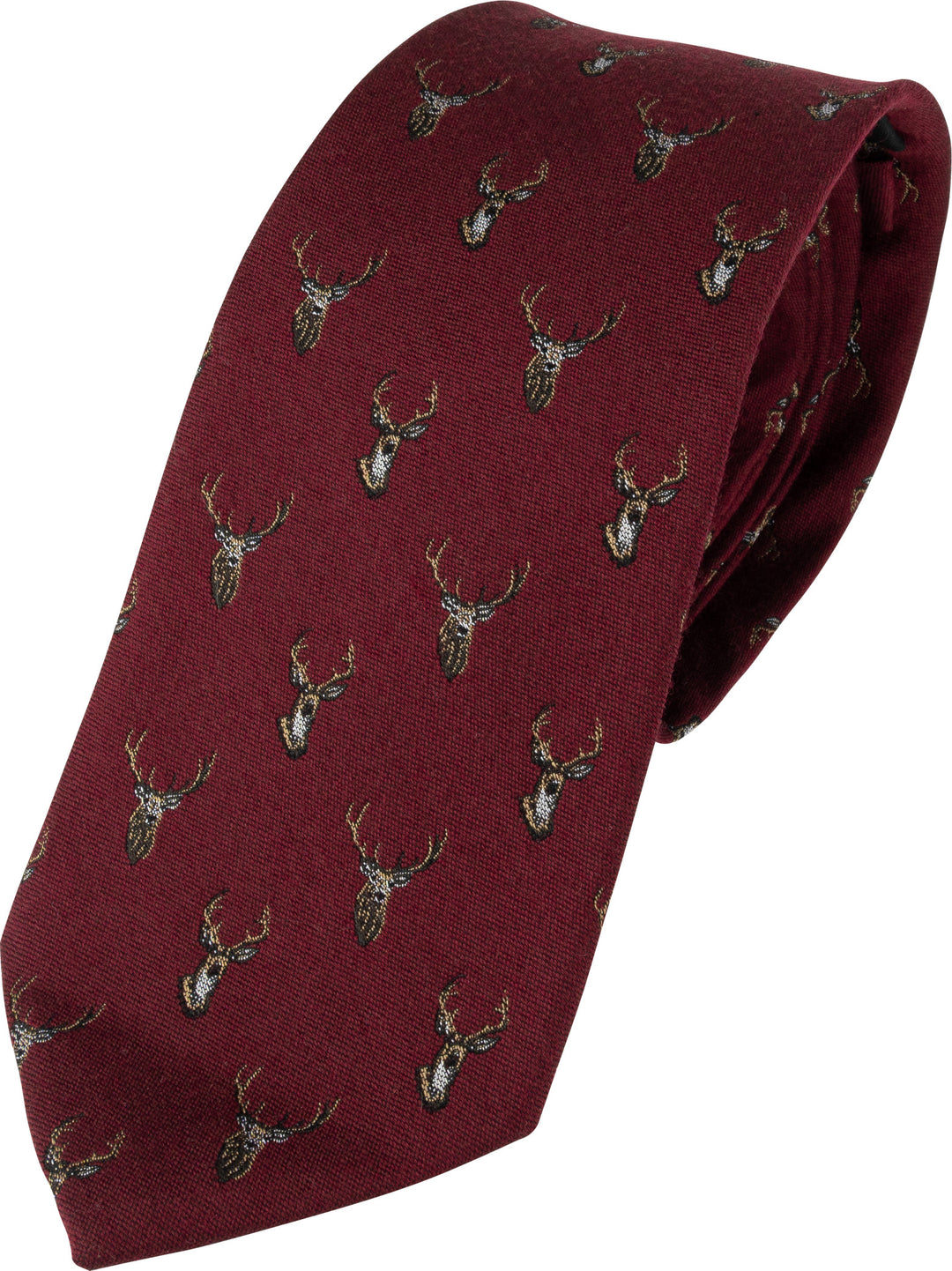 JACK PYKE Stag Silk Tie