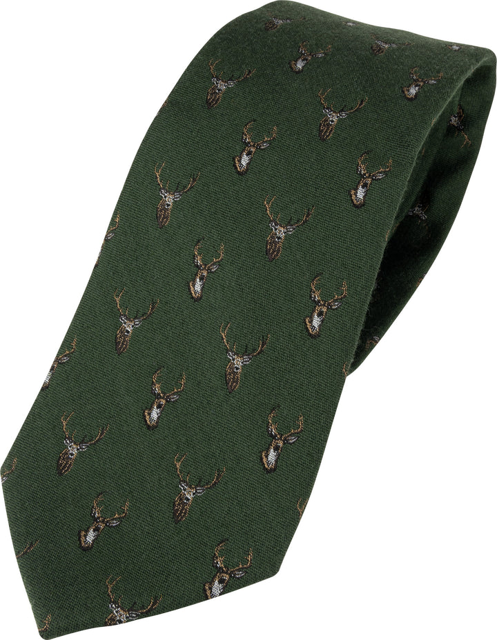 JACK PYKE Stag Silk Tie