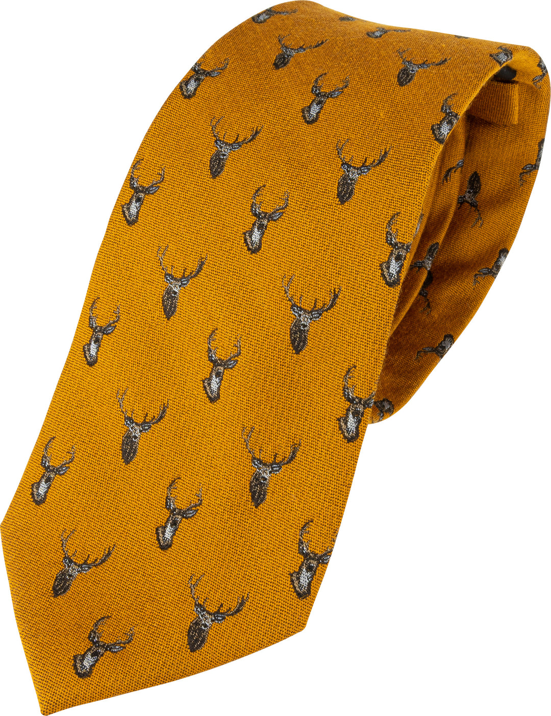 JACK PYKE Stag Silk Tie
