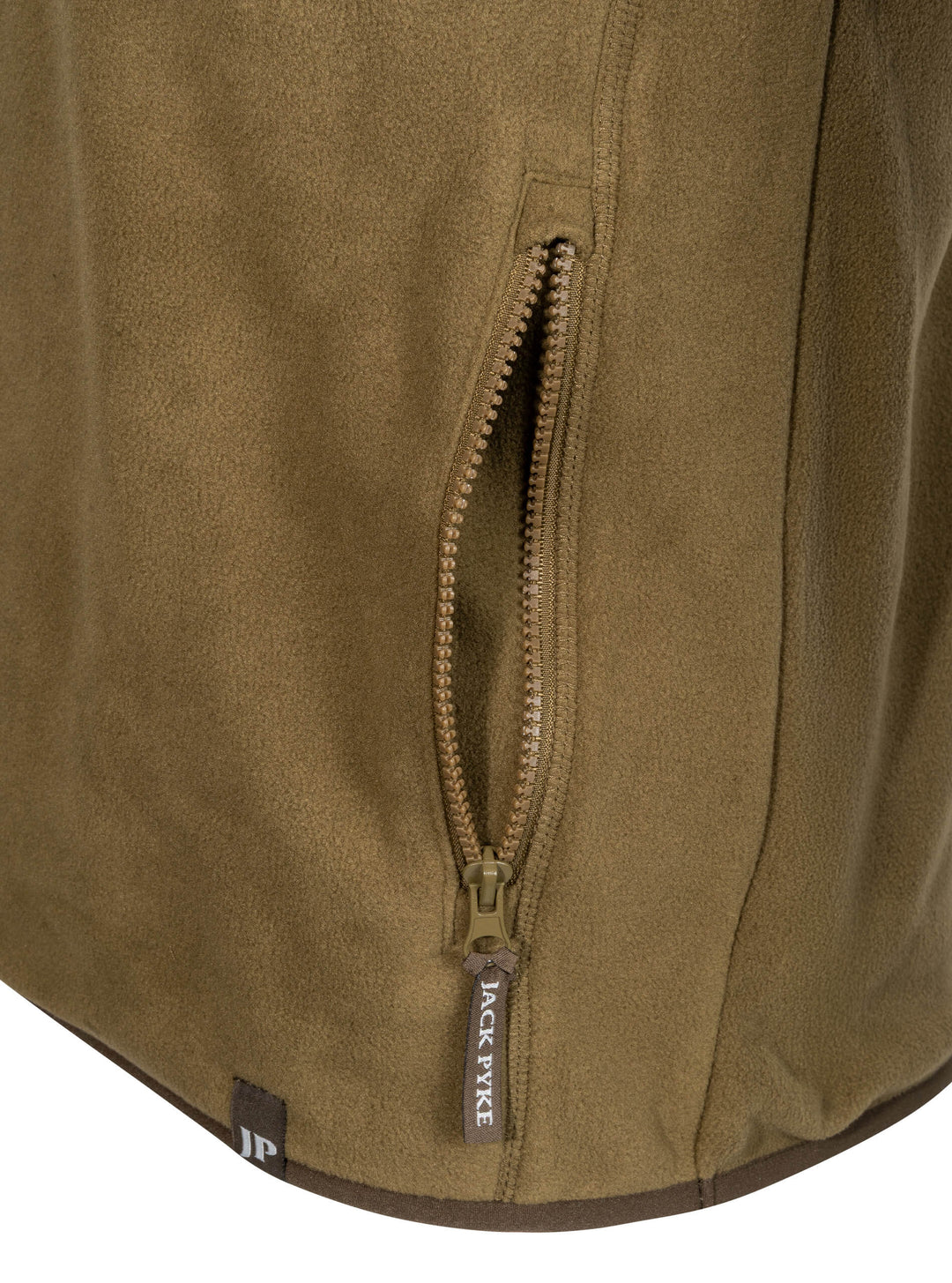 Jack Pyke Bleasdale Half Zip Fleece Top – Lightweight Outdoor Soft Fleece Jacket for Mens with Zipped Pocket and Contrast Panels – Ideal Warm Mid Layer for Hiking, Camping