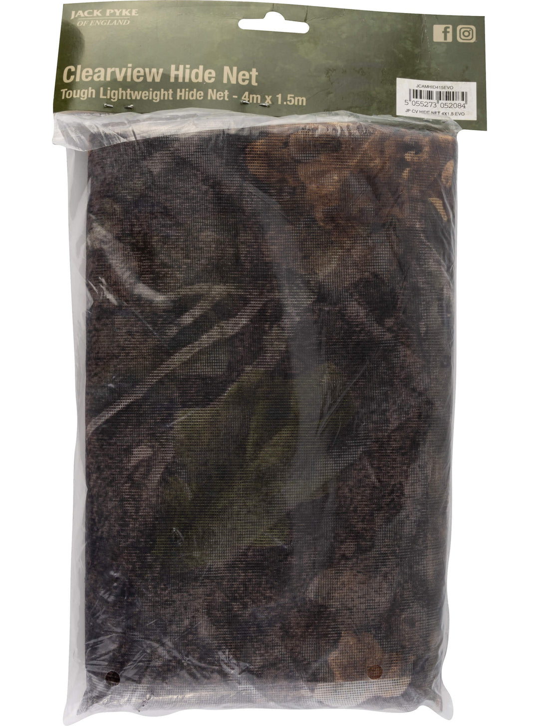 JACK PYKE Clearview Hide Net 4 x 1.5 Meters 157" x 59"