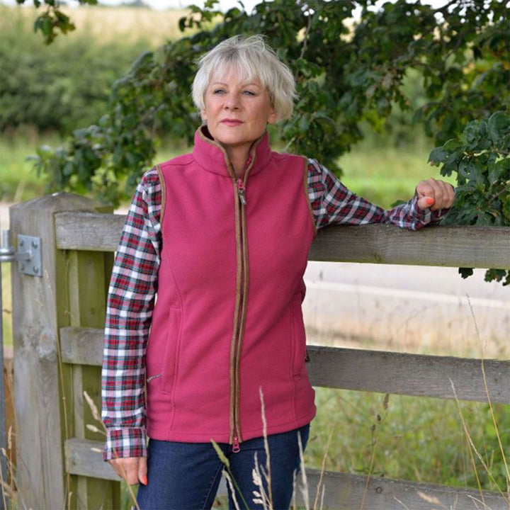 Ladies Fleece Gilet