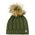 Ladies Cable Knit Bob Hat  Olive